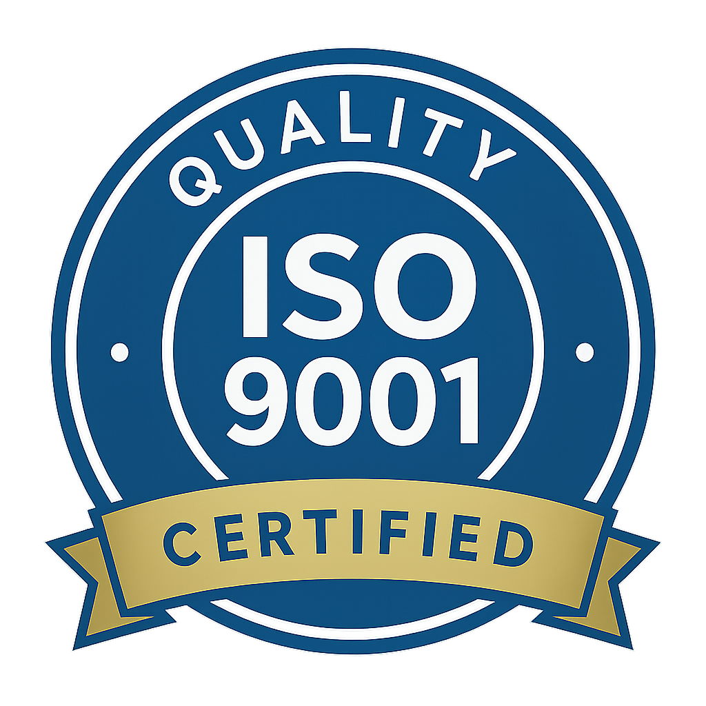 Selo de Certificação ISO 9001